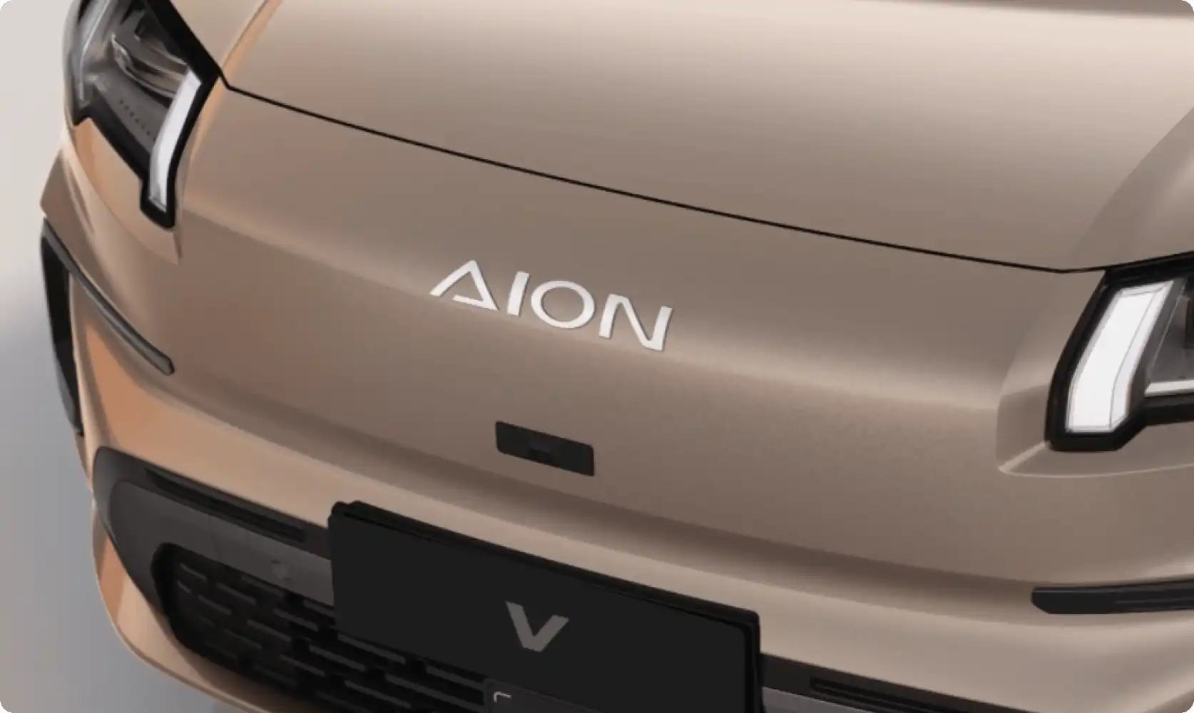 AION Story - Close up of an AION EV